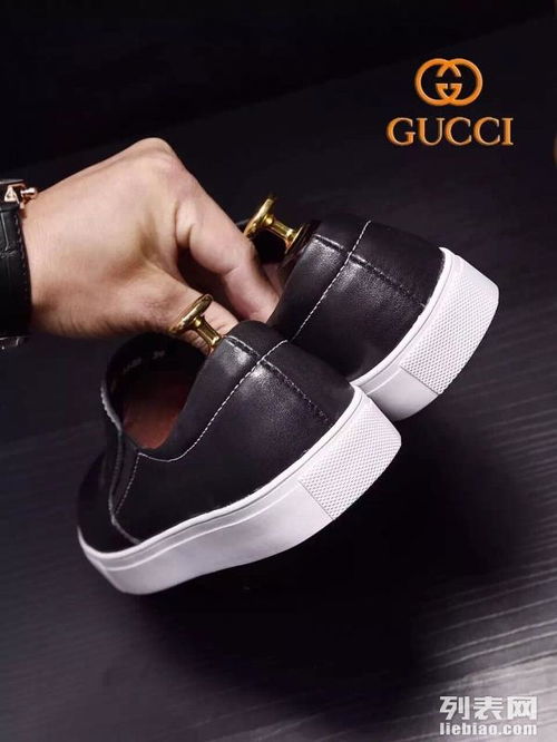 圖一比一古奇精品男士休閑鞋廠家批發與天津服裝鞋帽箱包技術開發